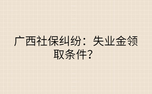 广西社保纠纷